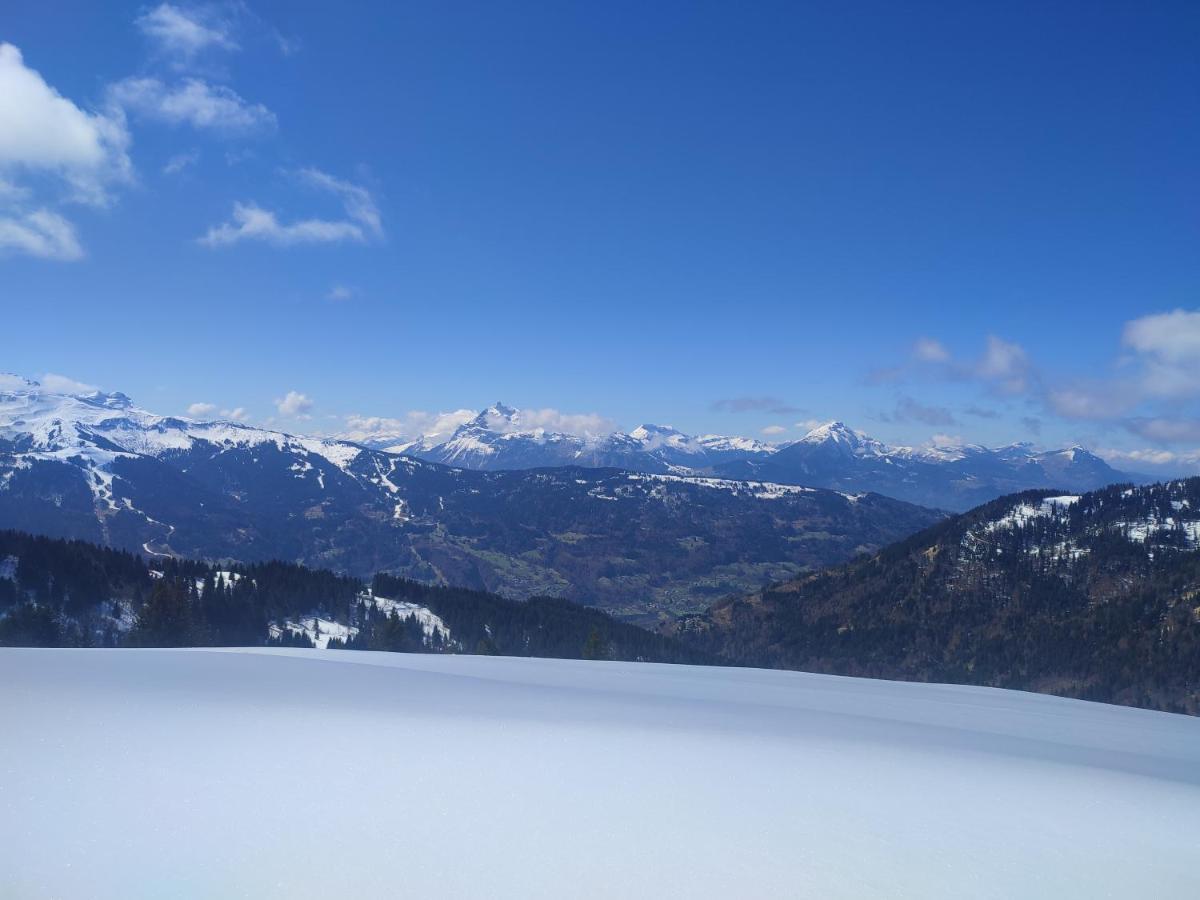 Samoens Residence Grand Tetras 4 Personnes Piscine Экстерьер фото